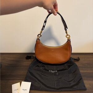 Celine Medium Smooth Calfskin Ava Tan